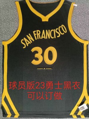 30 Curry Warriors 2023-24 city Player version jersey